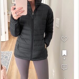 Women's Black Puffer Jacket
